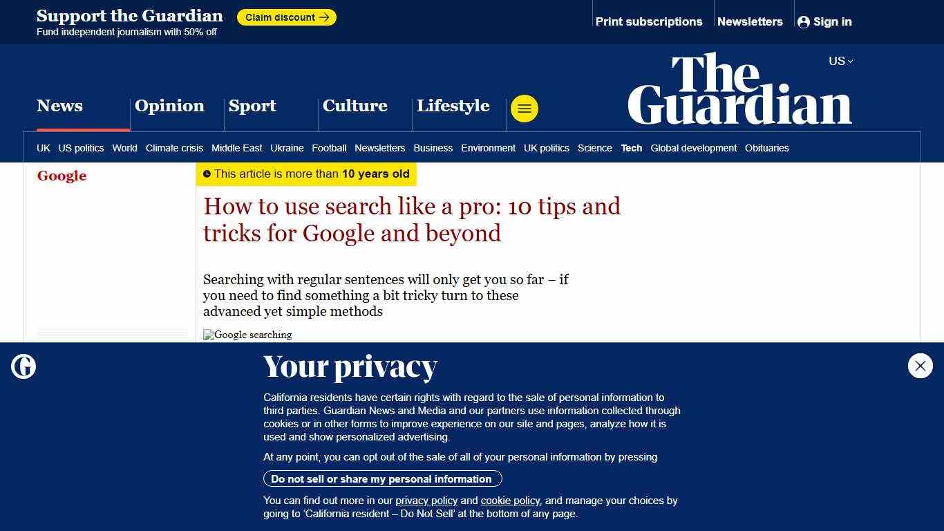 How to use search like a pro: 10 tips and tricks for Google and beyond Google The Guardian